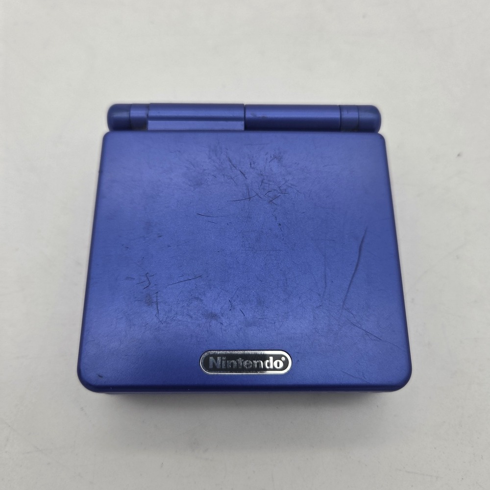 Nintendo Gameboy Advance GBA SP Console Cobalt Blue AGS-001 - TESTED/WORKING